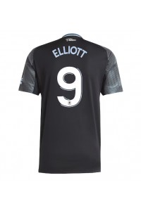Aston Villa Harvey Elliott #9 Jalkapallovaatteet Vieraspaita 2025-26 Lyhythihainen